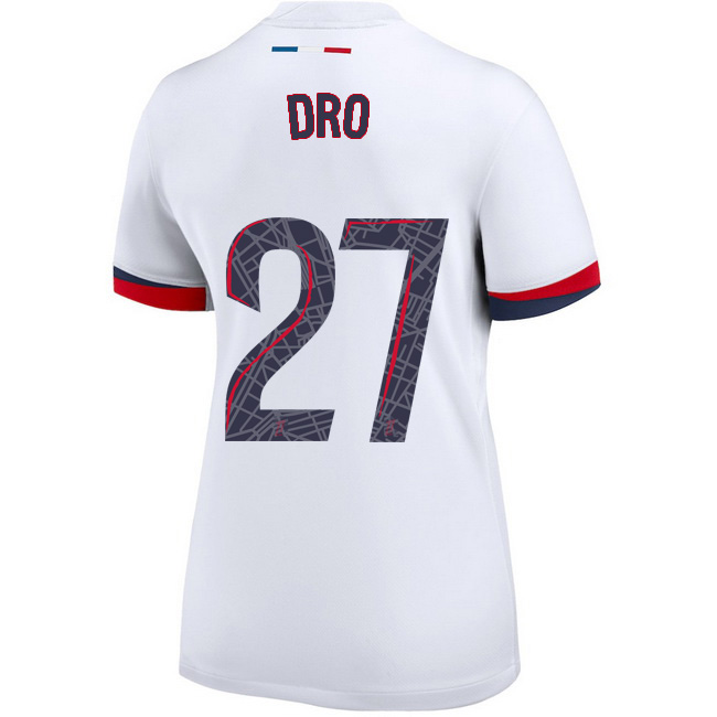 2025/26 Dro Fernandez #27 Away Women's Soccer Jersey