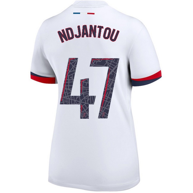 2025/26 Quentin Ndjantou #47 Away Women's Soccer Jersey
