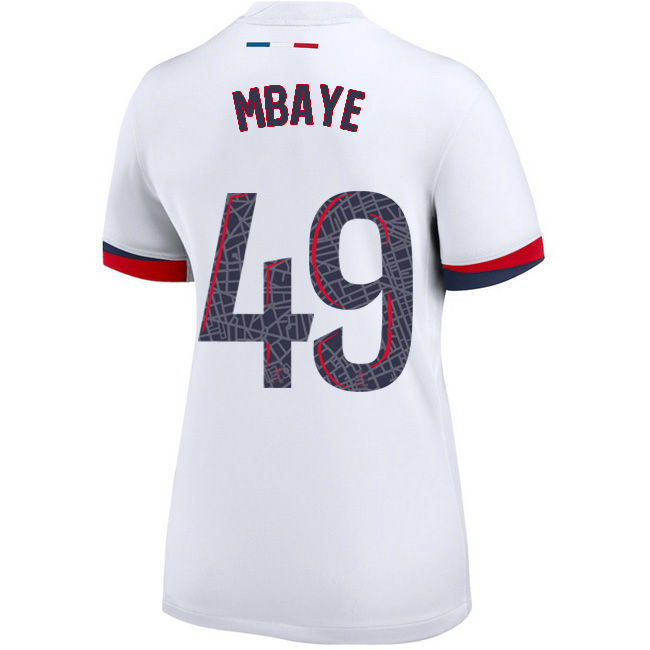 2025/26 Ibrahim Mbaye #49 Away Women's Soccer Jersey