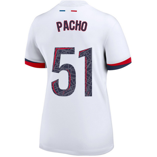 2025/26 Willian Pacho #51 Away Women's Soccer Jersey