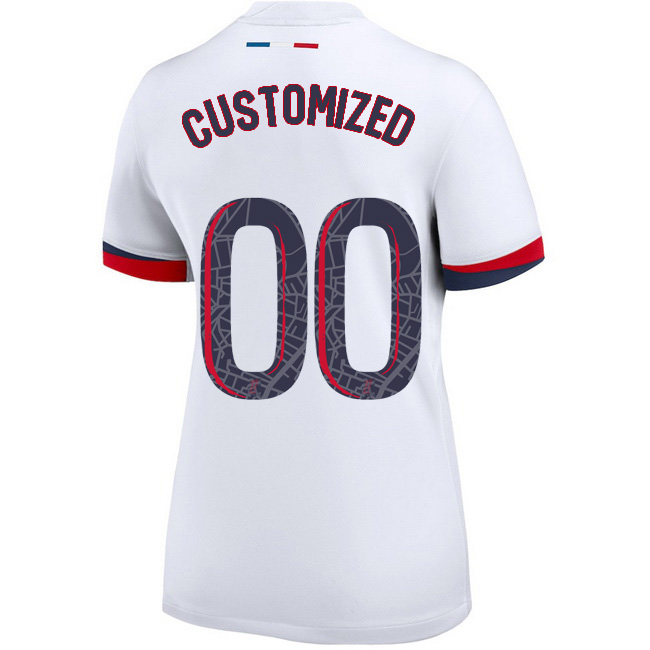 2025/26 CUSTOMIZED X #00 Away Women's Soccer Jersey