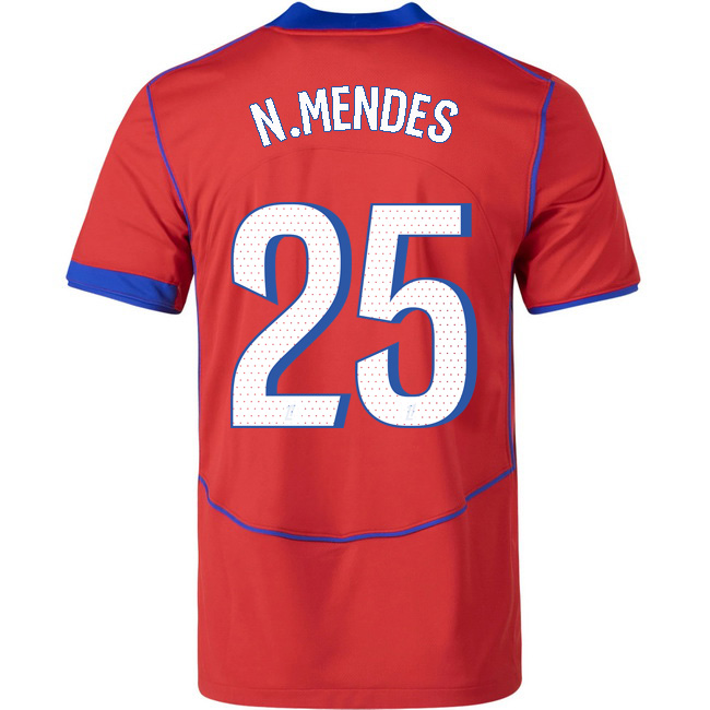 2025/26 Nuno Mendes #25 Third Men's Soccer Jersey