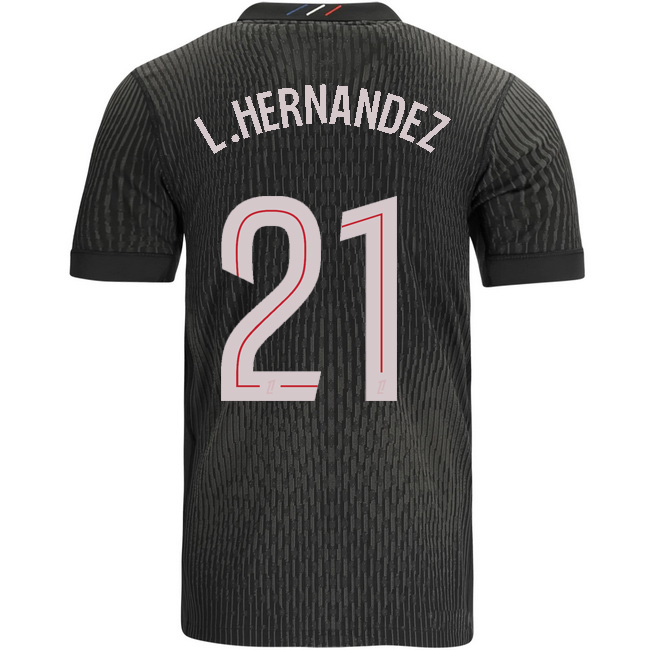 2025/26 Lucas Hernandez #21 Fourth Men's Soccer Jersey