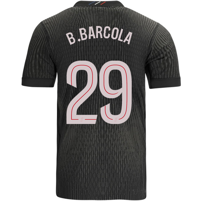 2025/26 Bradley Barcola #29 Fourth Men's Soccer Jersey