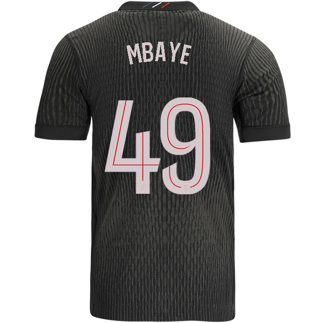 2025/26 Ibrahim Mbaye #49 Fourth Men's Soccer Jersey