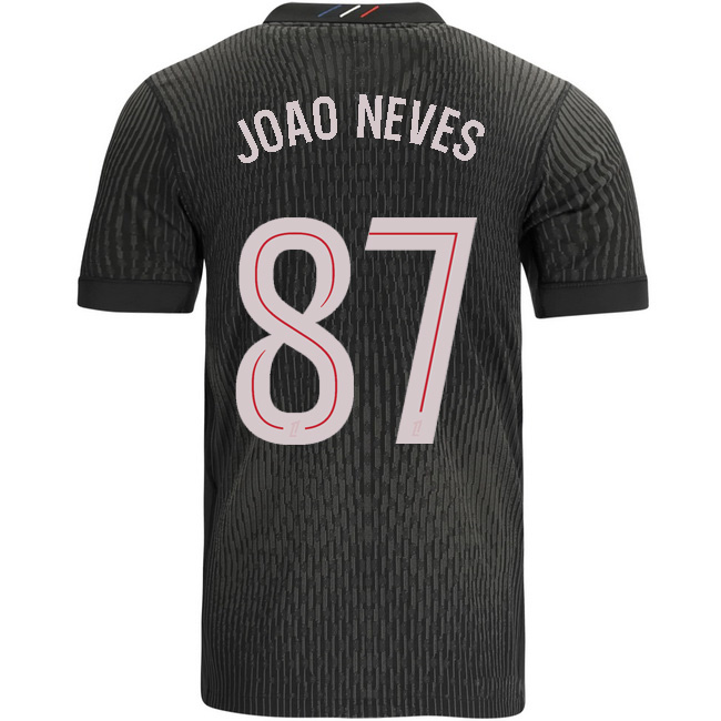 2025/26 Joao Neves #87 Fourth Men's Soccer Jersey