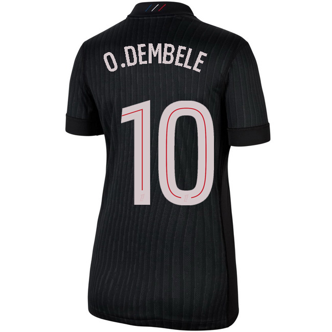 2025/26 Ousmane Dembele #10 Fourth Women's Soccer Jersey