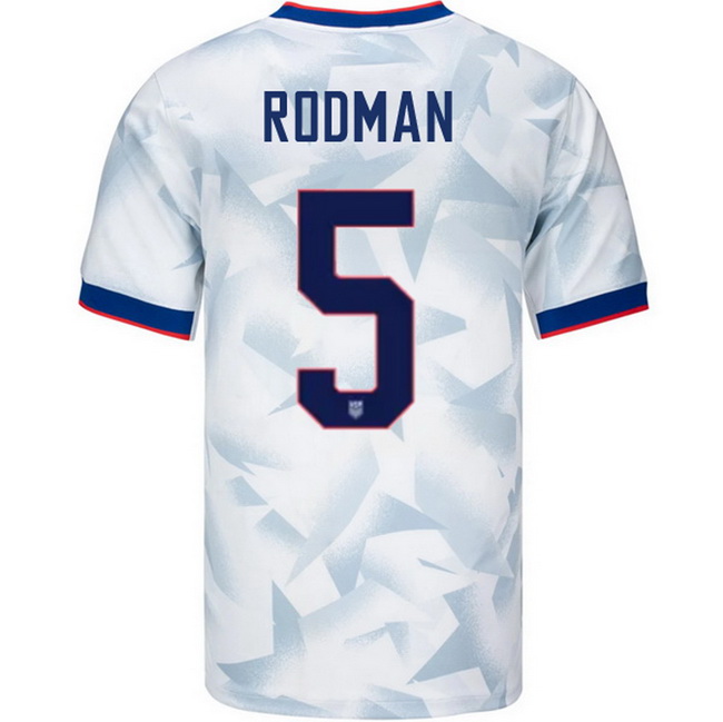 USA 2025 Trinity Rodman Home Men's Soccer Jersey