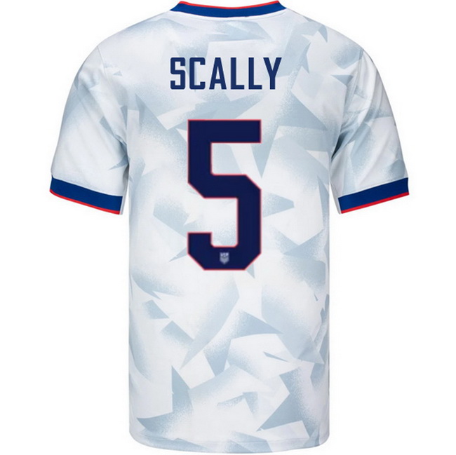 USA 2025 Joe Scally Home Men's Soccer Jersey