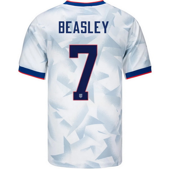 USA 2025 DaMarcus Beasley Home Men's Soccer Jersey
