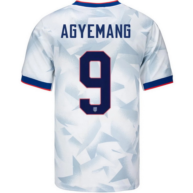 USA 2025 Patrick Agyemang Home Men's Soccer Jersey