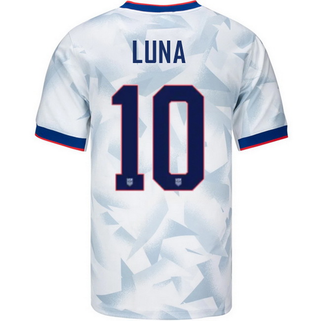 USA 2025 Diego Luna Home Men's Soccer Jersey