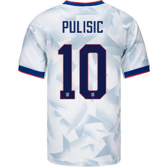 USA 2025 Christian Pulisic Home Men's Soccer Jersey