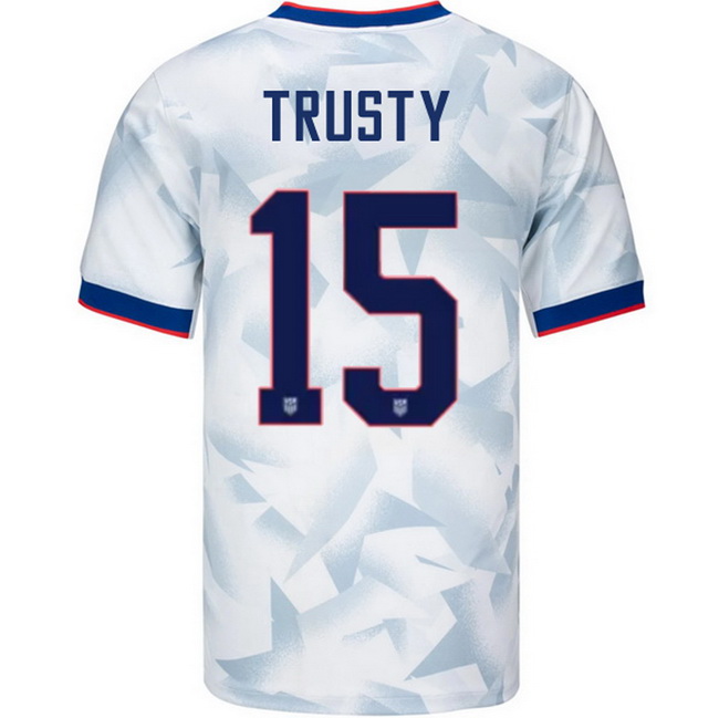 USA 2025 Auston Trusty Home Men's Soccer Jersey