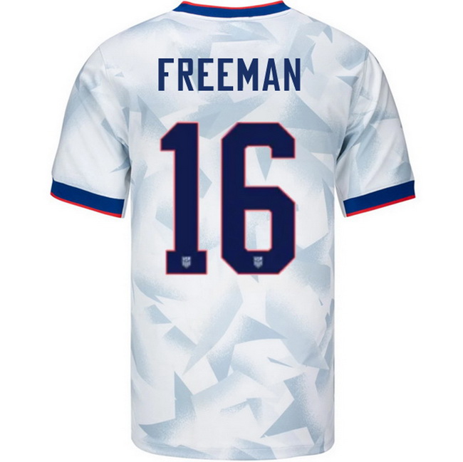 USA 2025 Alex Freeman Home Men's Soccer Jersey