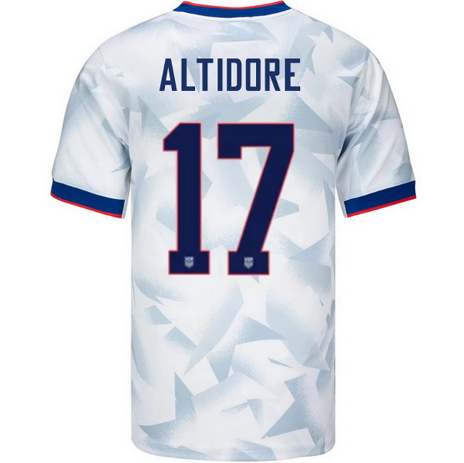 USA 2025 Jozy Altidore Home Men's Soccer Jersey