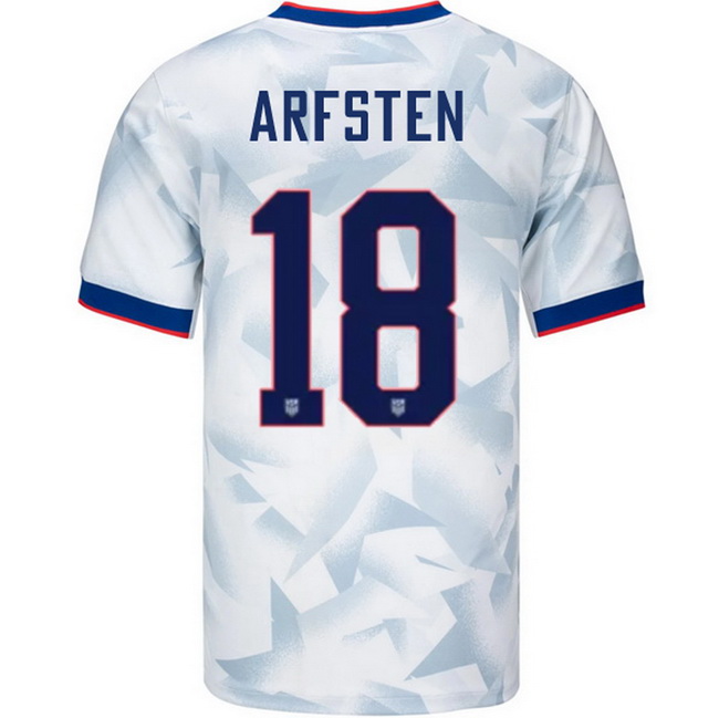 USA 2025 Max Arfsten Home Men's Soccer Jersey