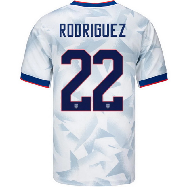 USA 2025 Izzy Rodriguez Home Men's Soccer Jersey