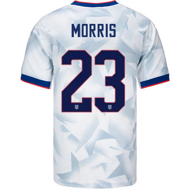 USA 2025 Aidan Morris Home Men's Soccer Jersey