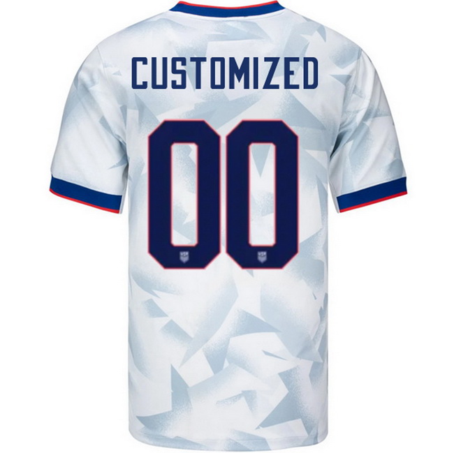 USA 2025 Customized Home Men's Soccer Jersey