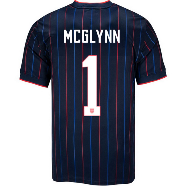 USA 2025 Mandy McGlynn Away Men's Soccer Jersey
