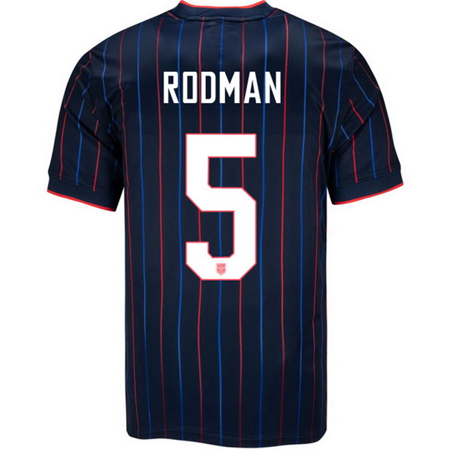 USA 2025 Trinity Rodman Away Men's Soccer Jersey