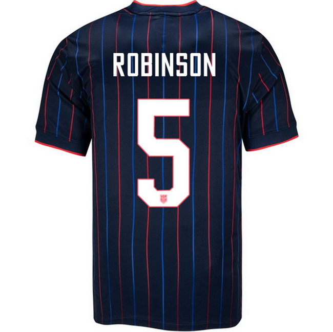 USA 2025 Antonee Robinson Away Men's Soccer Jersey