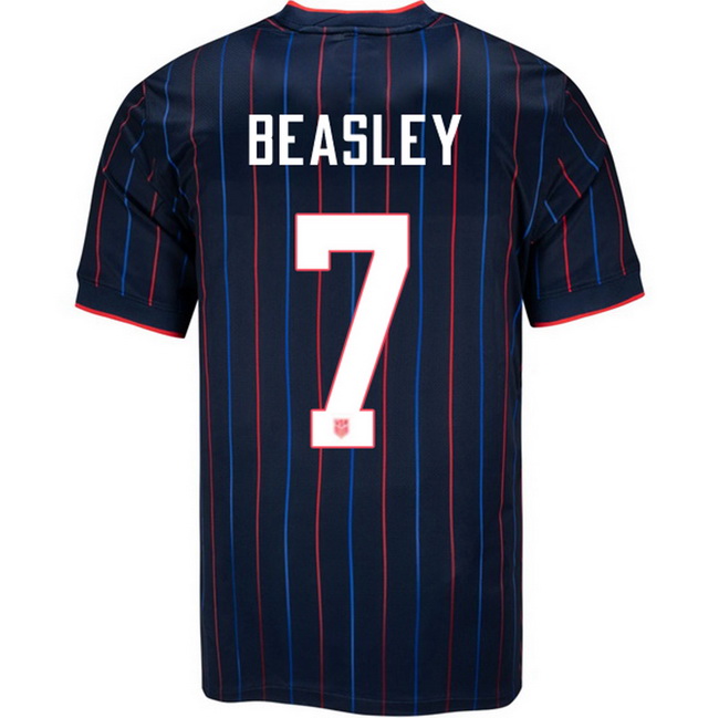 USA 2025 DaMarcus Beasley Away Men's Soccer Jersey