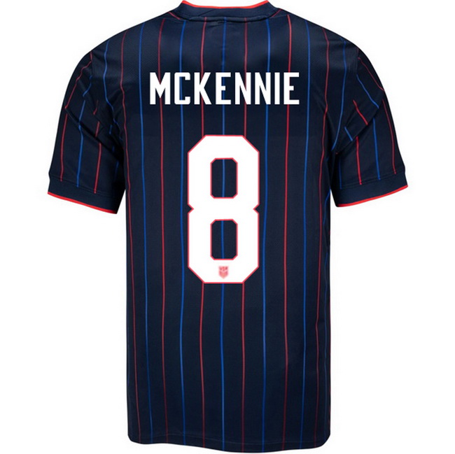 USA 2025 Weston McKennie Away Men's Soccer Jersey