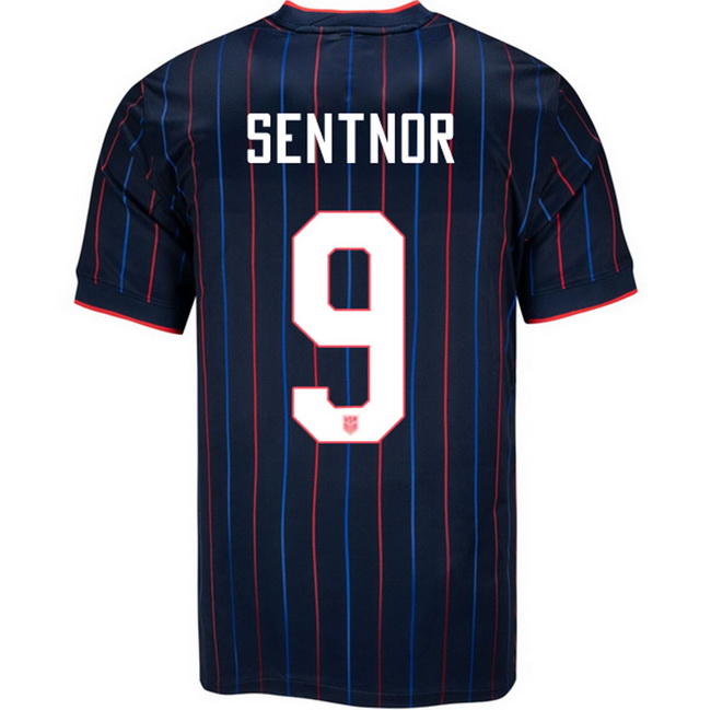 USA 2025 Ally Sentnor Away Men's Soccer Jersey