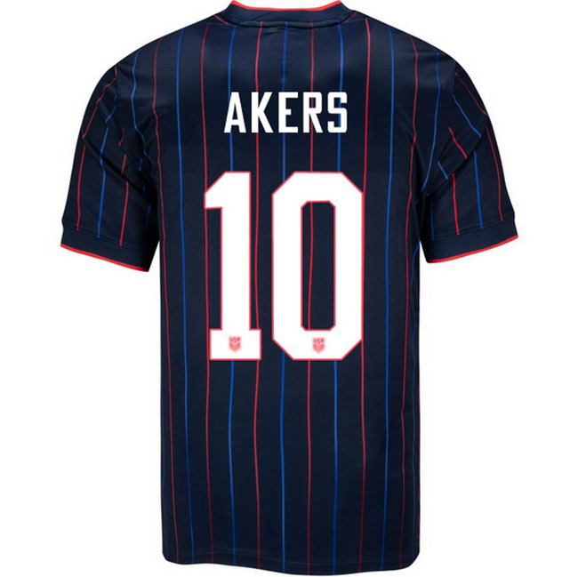 USA 2025 Michelle Akers Away Men's Soccer Jersey