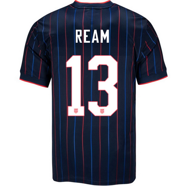 USA 2025 Tim Ream Away Men's Soccer Jersey
