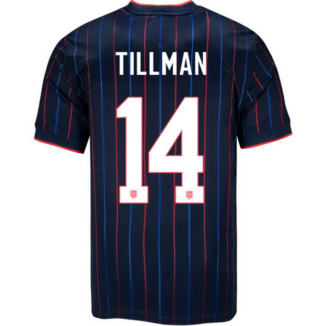 USA 2025 Timmy Tillman Away Men's Soccer Jersey