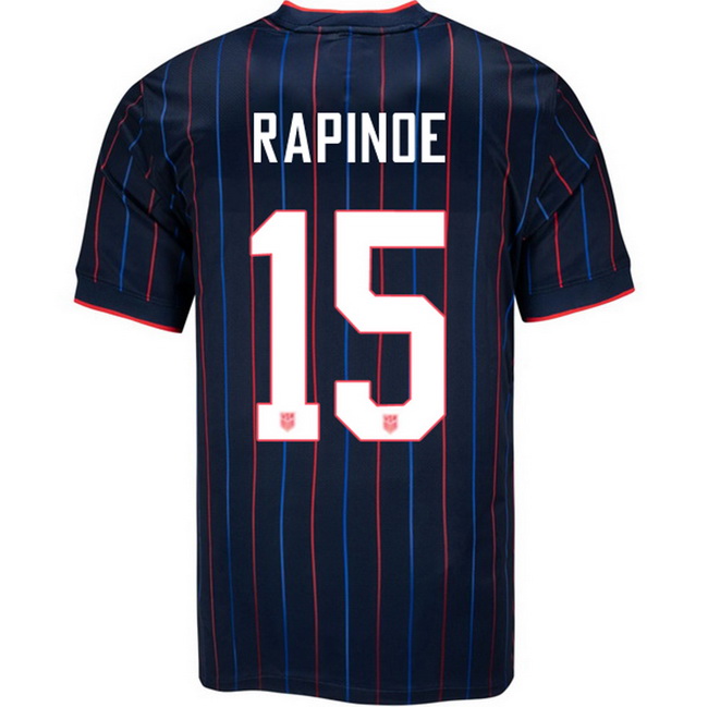 USA 2025 Megan Rapinoe Away Men's Soccer Jersey