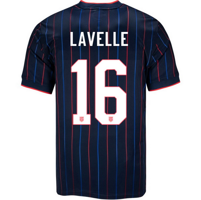 USA 2025 Rose Lavelle Away Men's Soccer Jersey