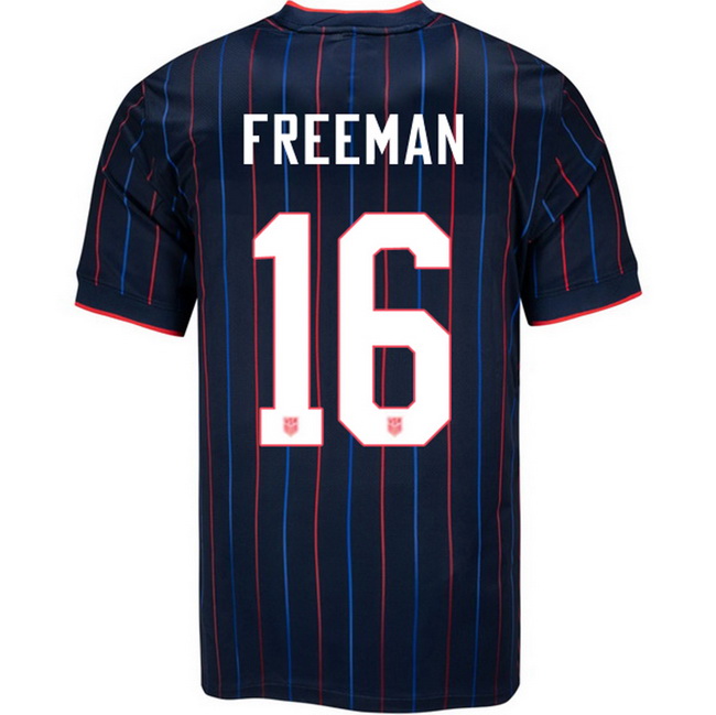 USA 2025 Alex Freeman Away Men's Soccer Jersey