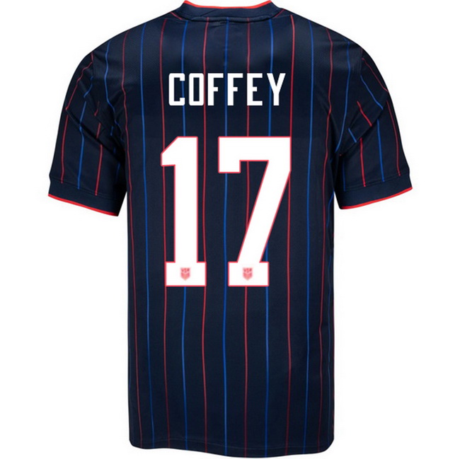USA 2025 Sam Coffey Away Men's Soccer Jersey