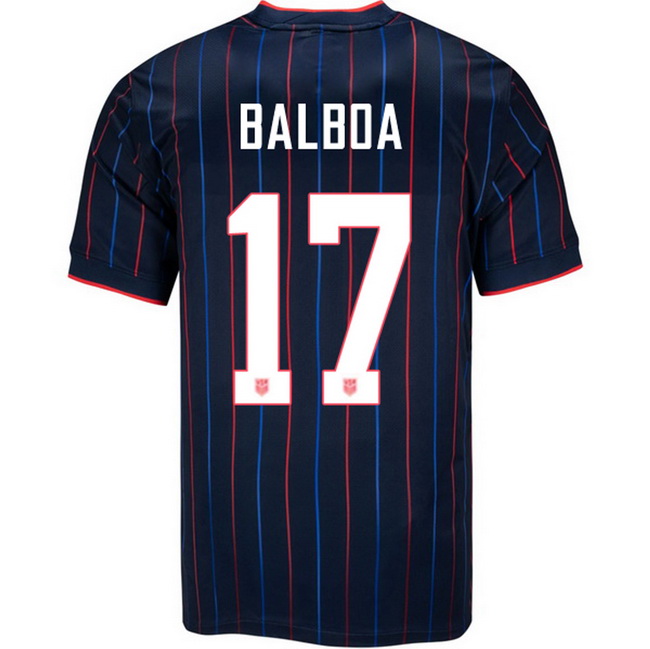 USA 2025 Marcelo Balboa Away Men's Soccer Jersey
