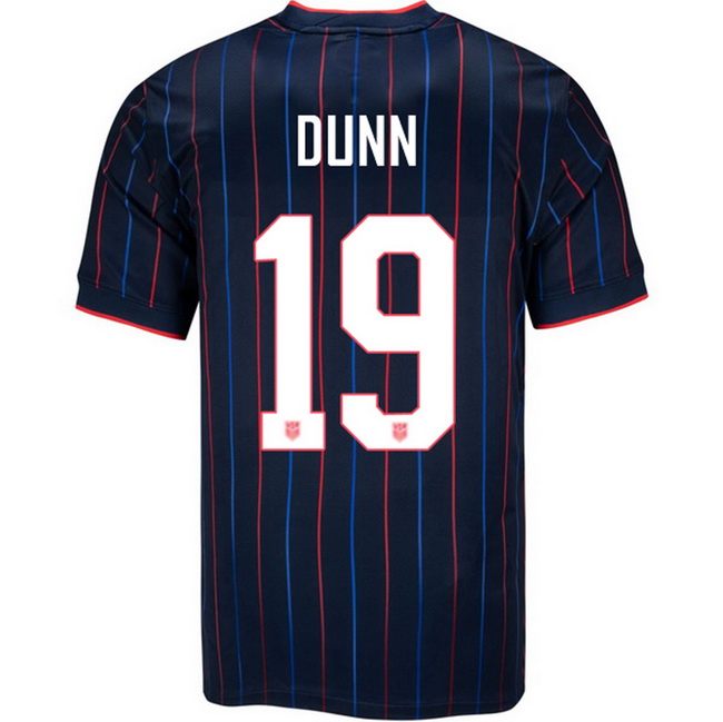 USA 2025 Crystal Dunn Away Men's Soccer Jersey