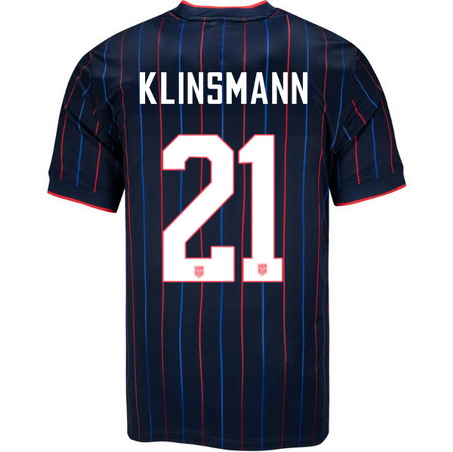USA 2025 Jonathan Klinsmann Away Men's Soccer Jersey