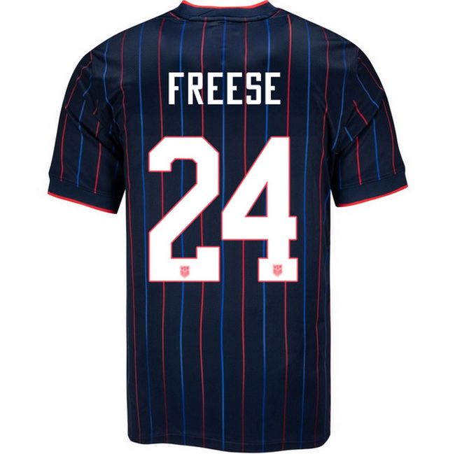 USA 2025 Matt Freese Away Men's Soccer Jersey