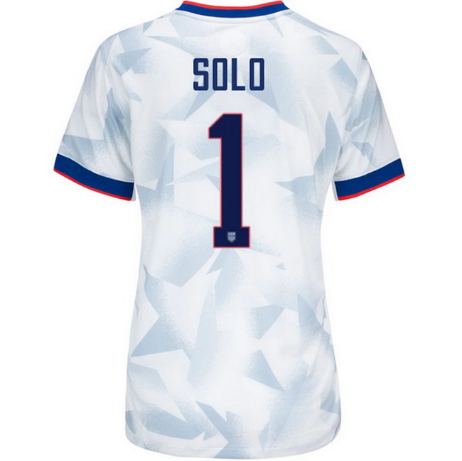 USA 2025 Hope Solo Home Women's Soccer Jersey