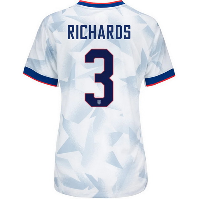 USA 2025 Chris Richards Home Women's Soccer Jersey