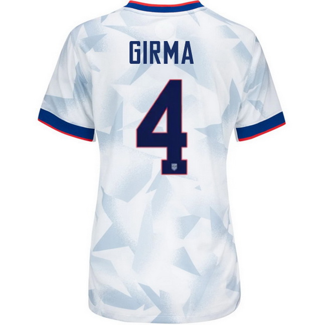 USA 2025 Naomi Girma Home Women's Soccer Jersey