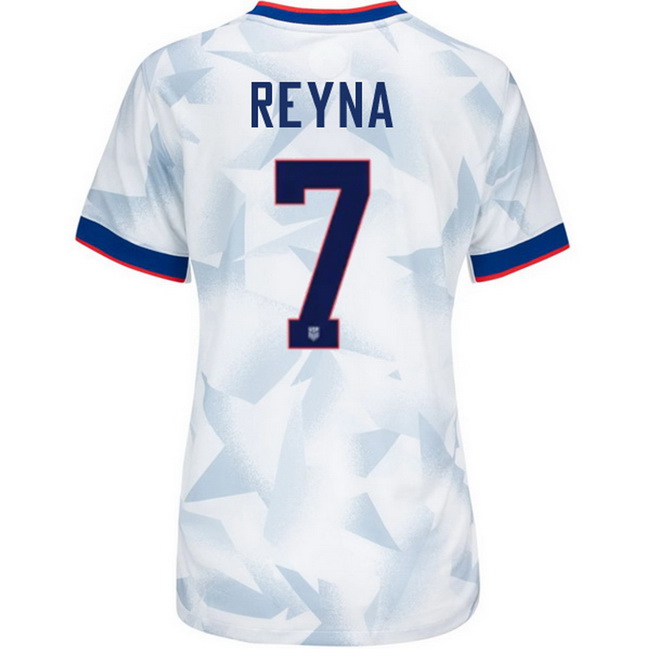 USA 2025 Gio Reyna Home Women's Soccer Jersey