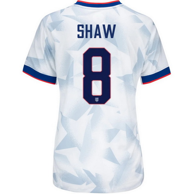 USA 2025 Jaedyn Shaw Home Women's Soccer Jersey