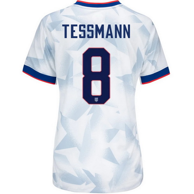 USA 2025 Tanner Tessmann Home Women's Soccer Jersey
