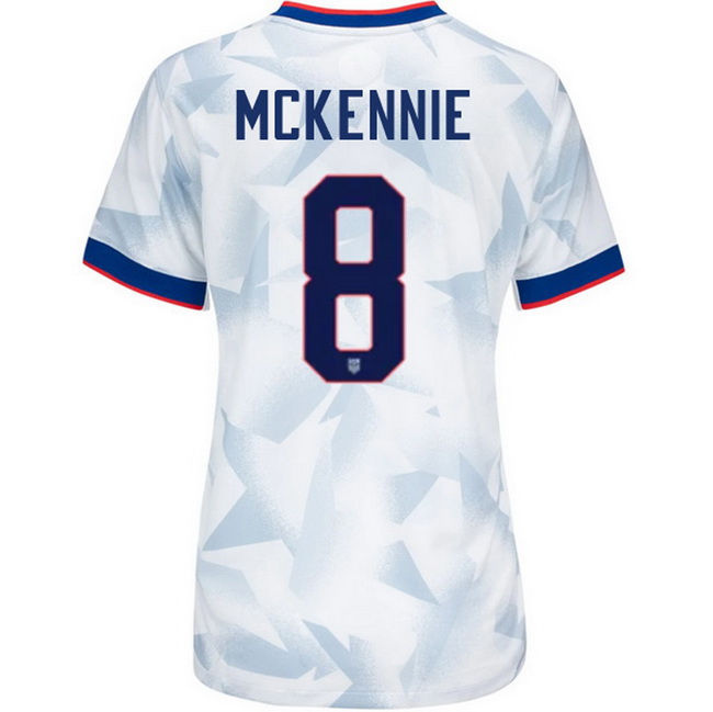 USA 2025 Weston McKennie Home Women's Soccer Jersey
