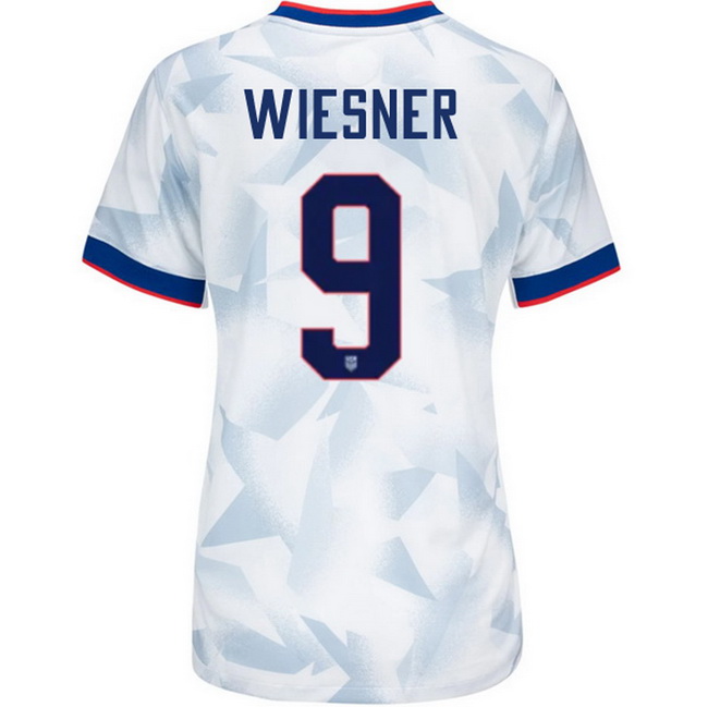 USA 2025 Kate Wiesner Home Women's Soccer Jersey
