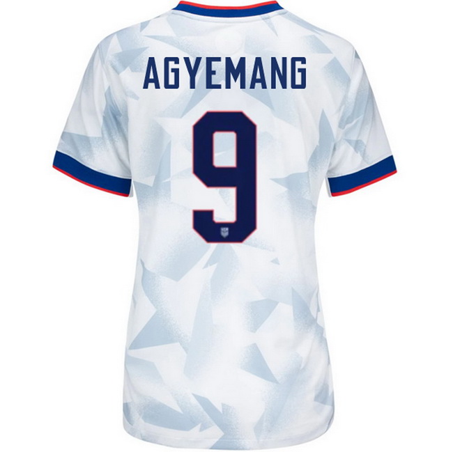 USA 2025 Patrick Agyemang Home Women's Soccer Jersey